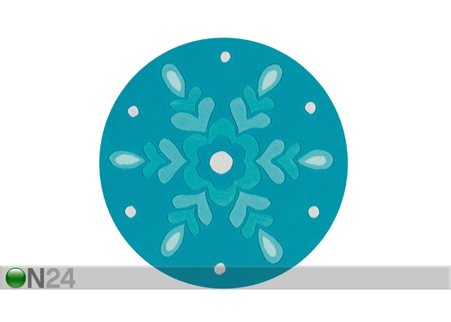Vaip Blue round Ø100 cm suurendatud