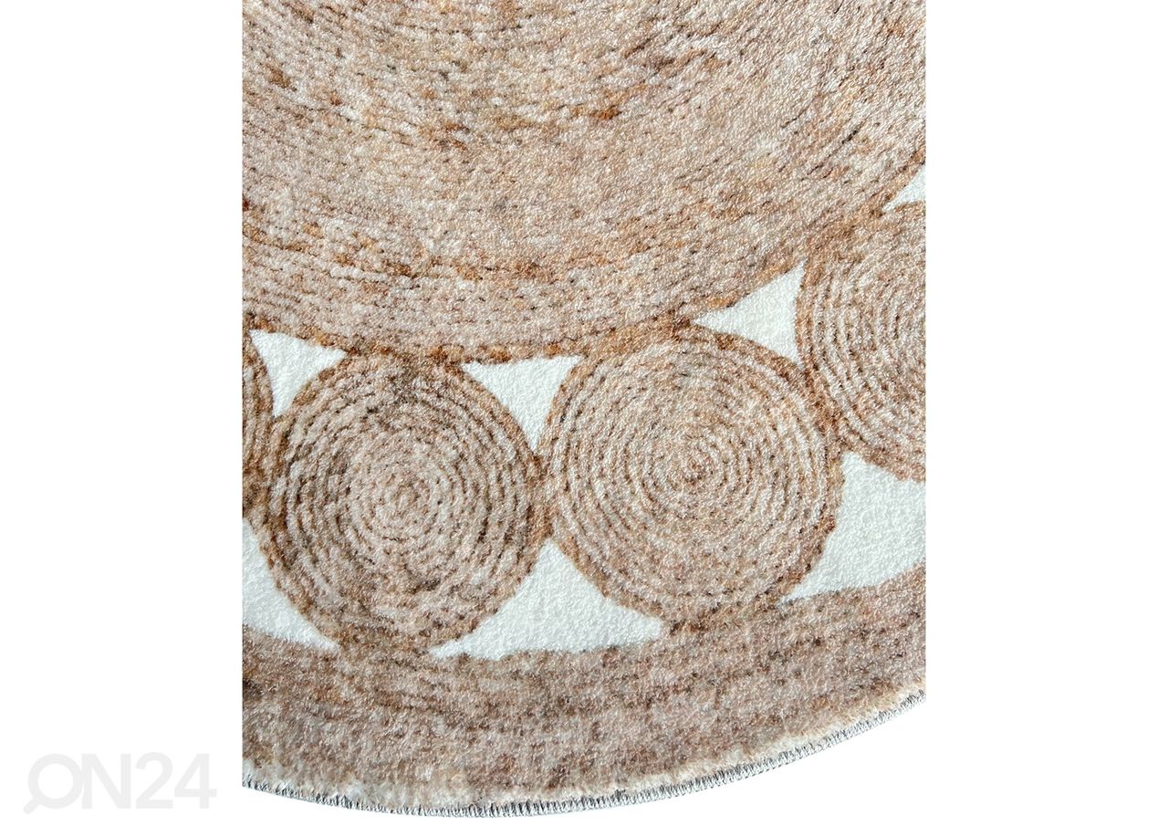 Vaip Boho Ø90 cm suurendatud