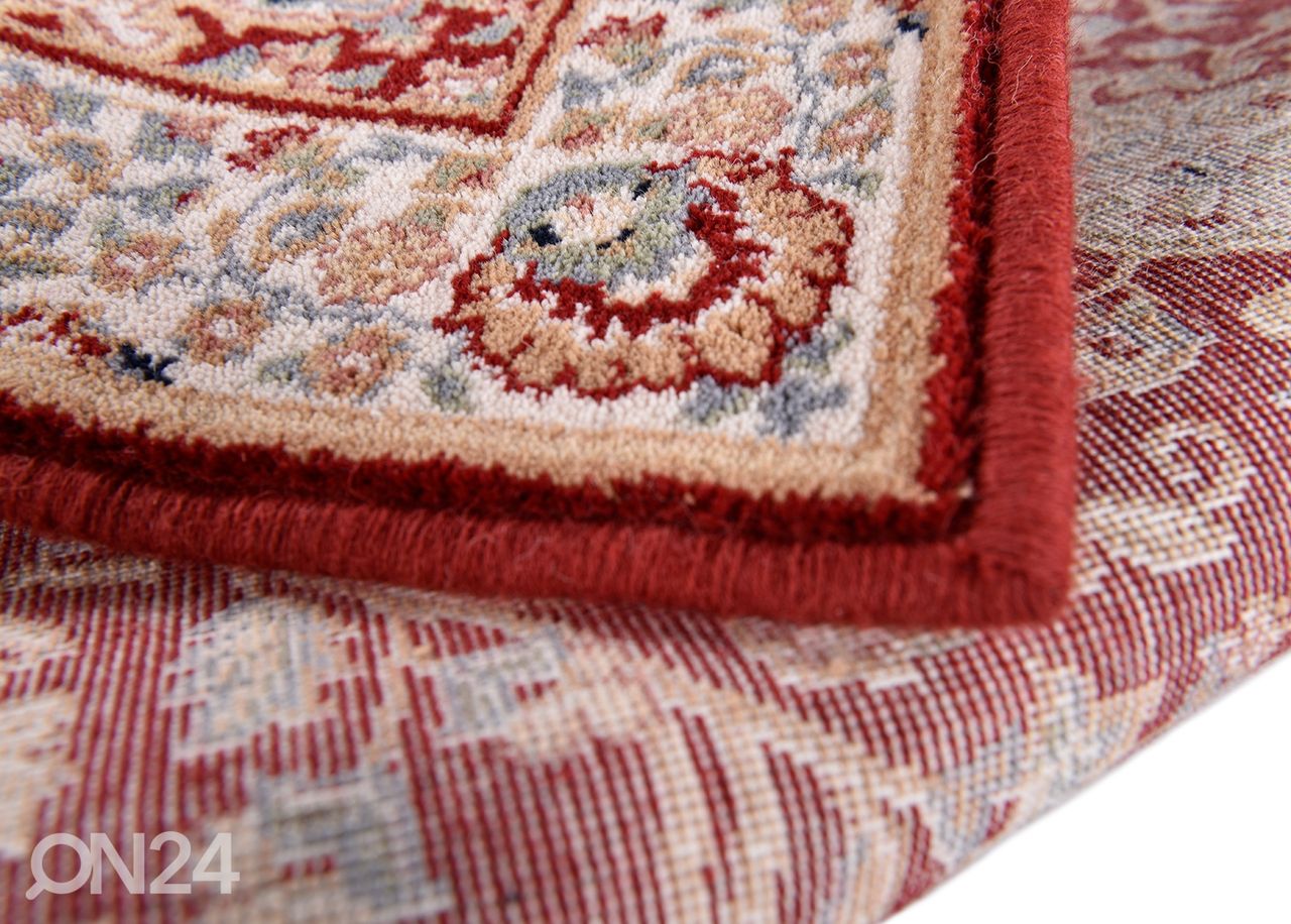 Vaip Dolna, 66x120 cm punane suurendatud