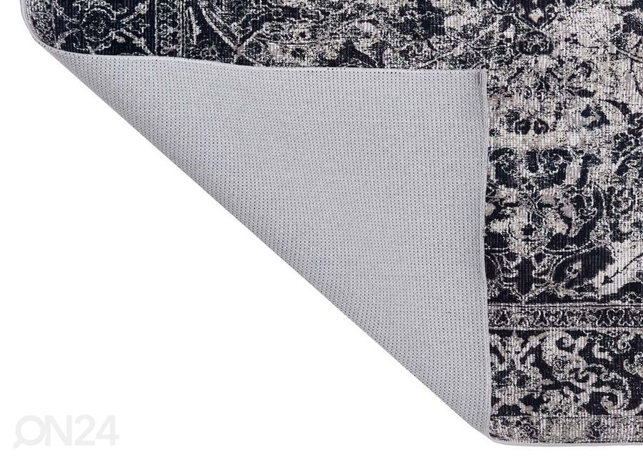 Vaip Edessa Grey Black suurendatud