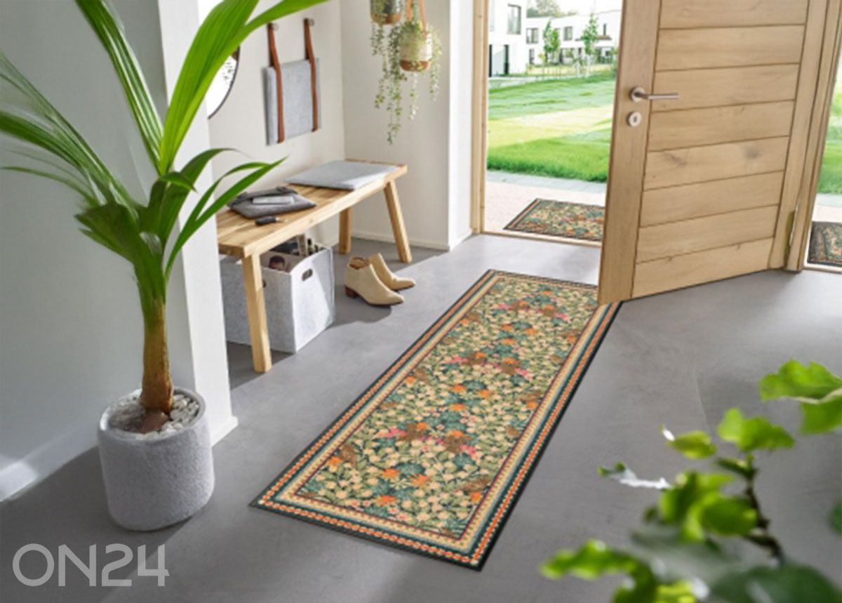 Vaip Garden Luxe Blue 60x180 cm suurendatud