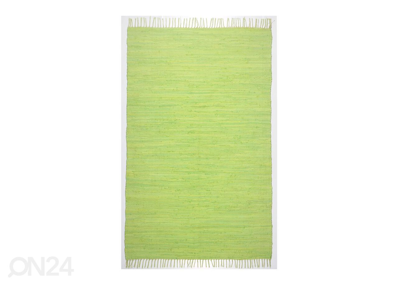 Vaip Happy Cotton 120x180 cm, roheline suurendatud