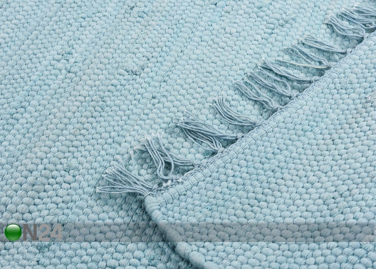 Vaip Happy Cotton 60x120 cm, helesinine suurendatud