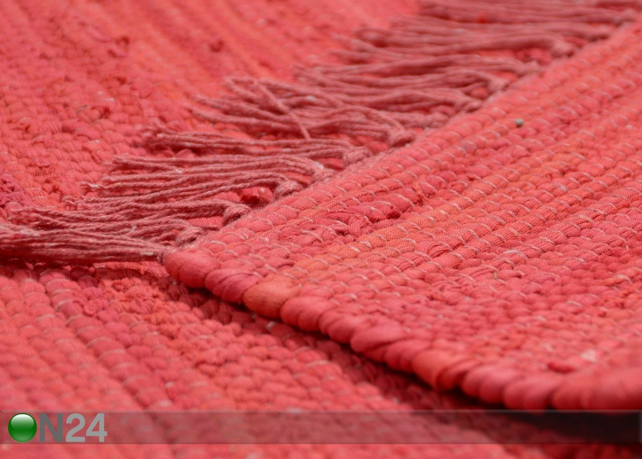 Vaip Happy Cotton 60x120 cm, punane suurendatud