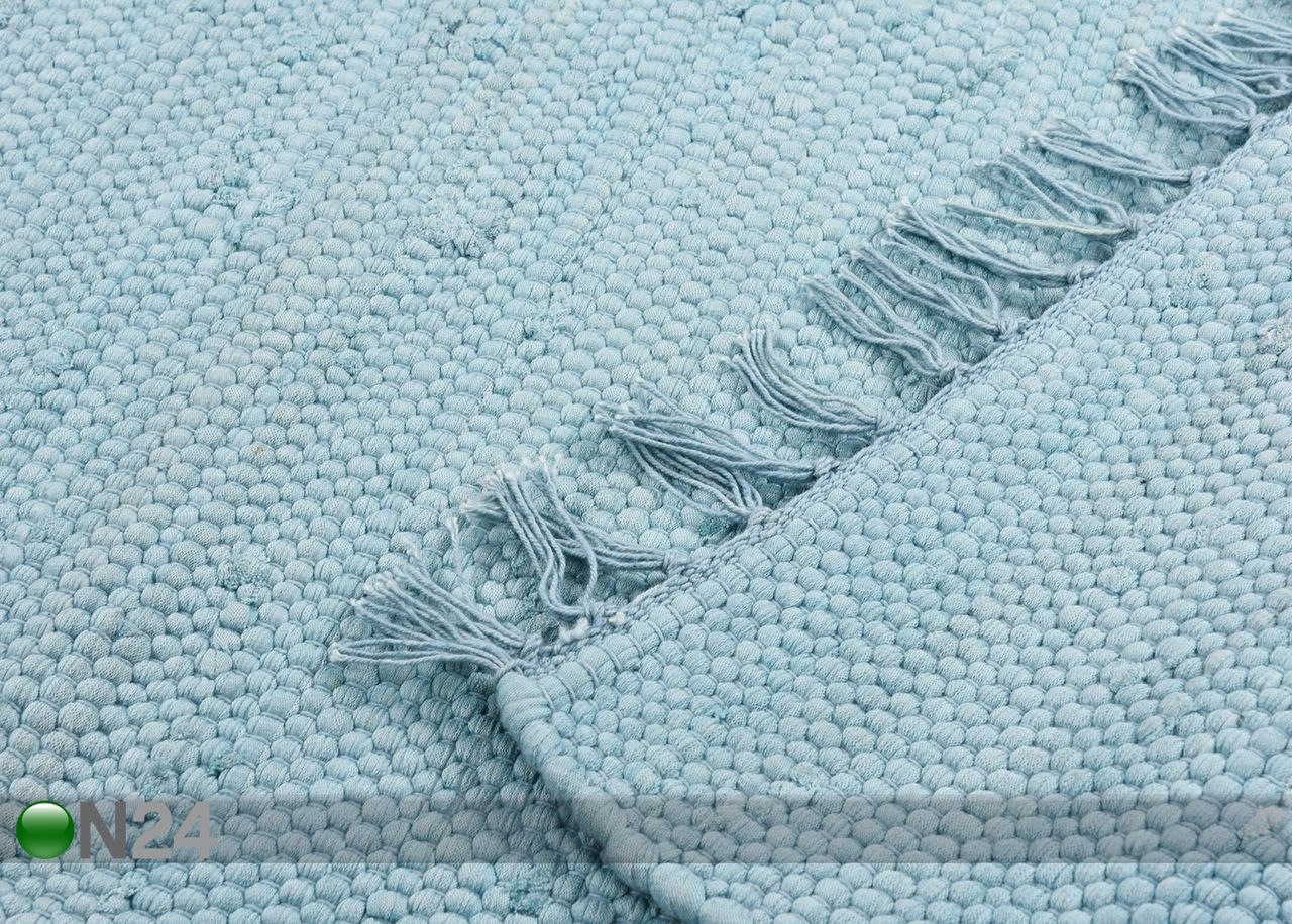 Vaip Happy Cotton Uni 70x140 cm, helesinine suurendatud