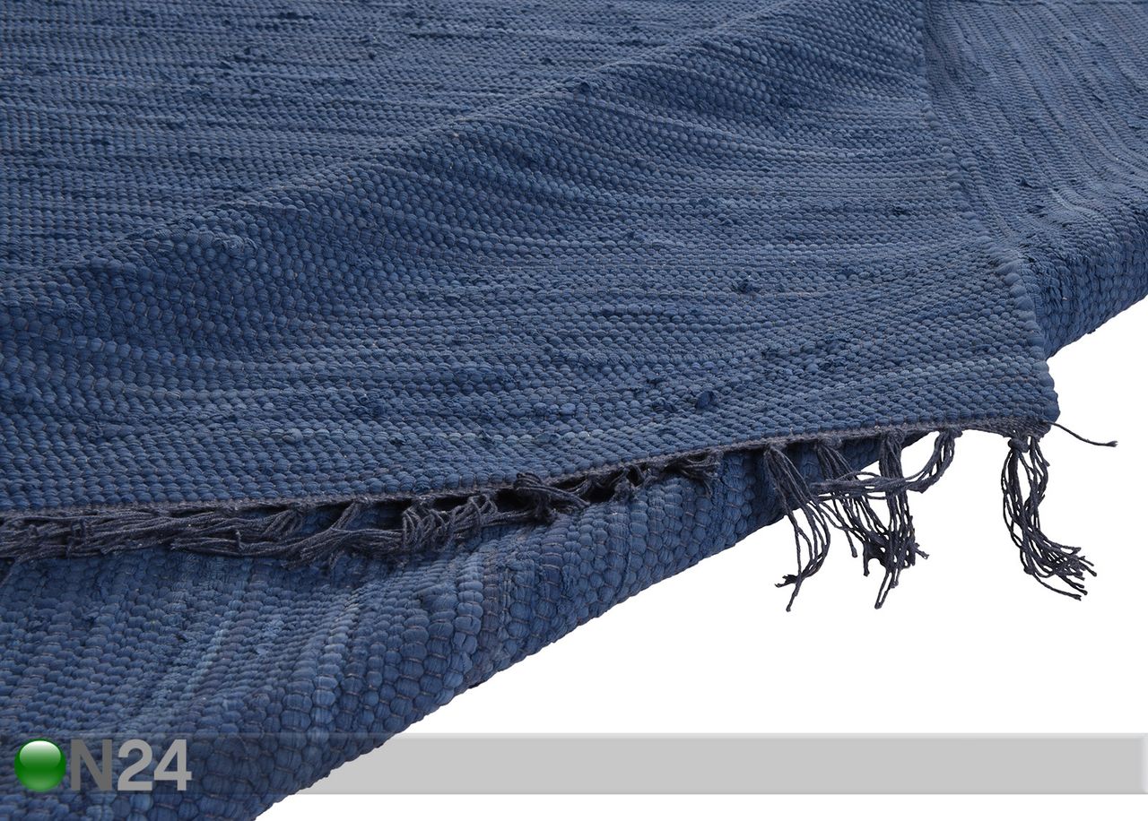 Vaip Happy Cotton Uni 90x160 cm, sinine suurendatud