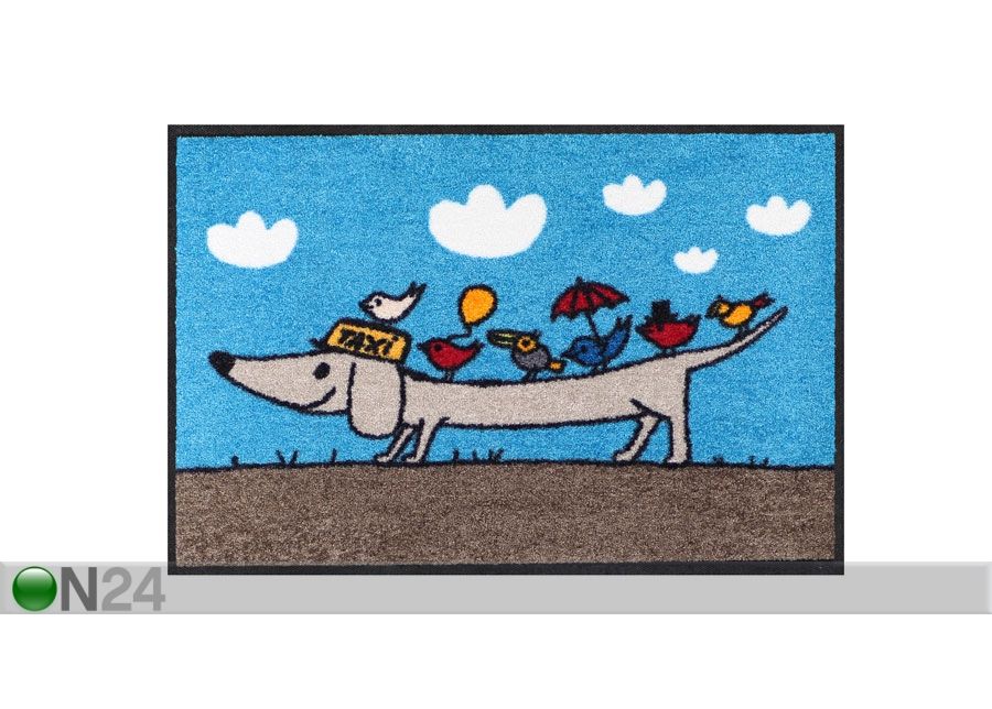 Vaip Joe le taxi 50x75 cm suurendatud