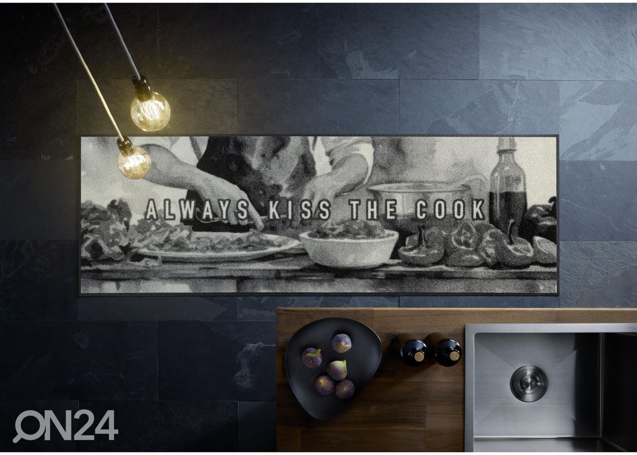 Vaip Kiss the Cook 60x180 cm suurendatud
