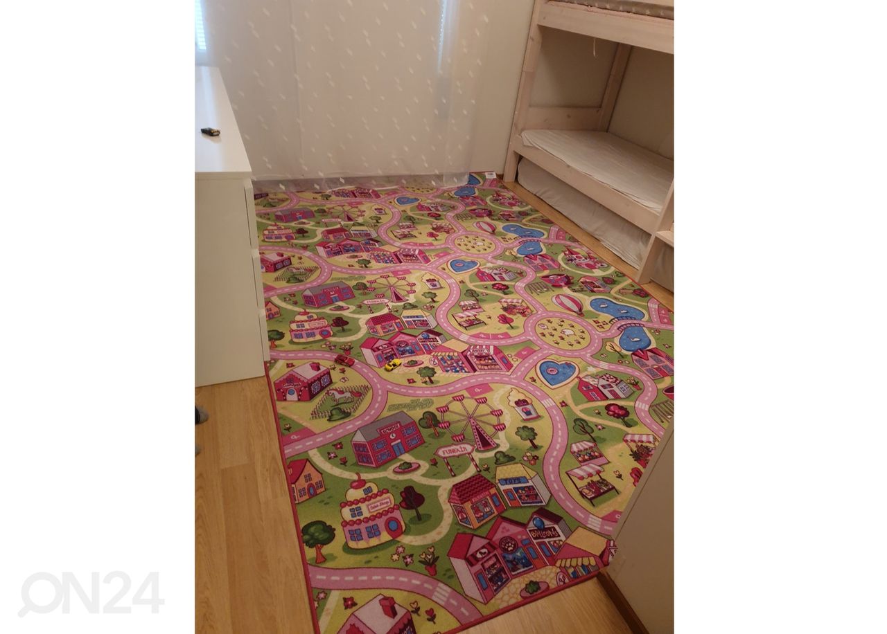 Vaip lastetuppa Magus Linnake 200x300 cm suurendatud