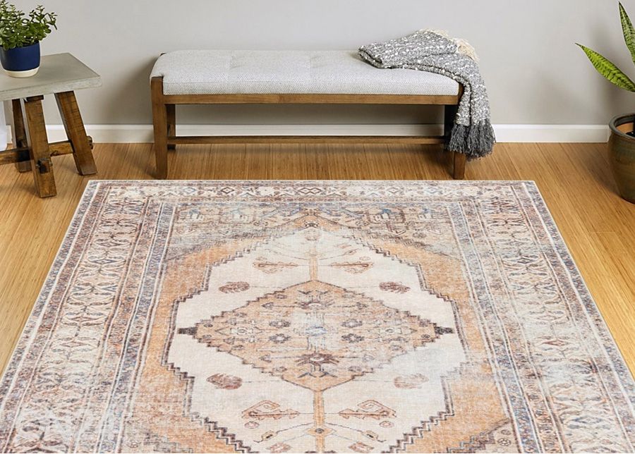 Vaip Mazal Beige 80x150 cm suurendatud