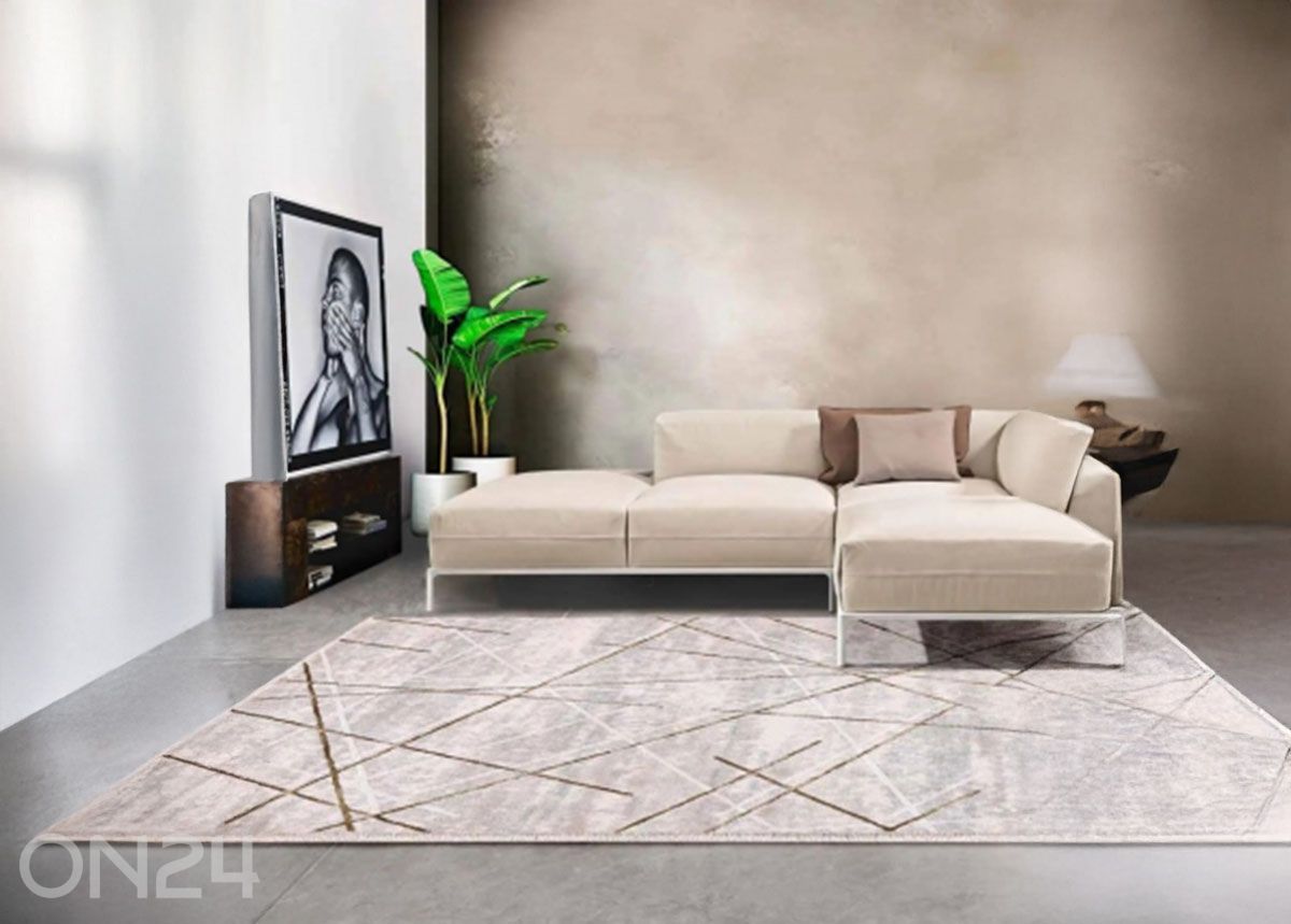 Vaip Nevada-9244 beež 140x200 cm suurendatud