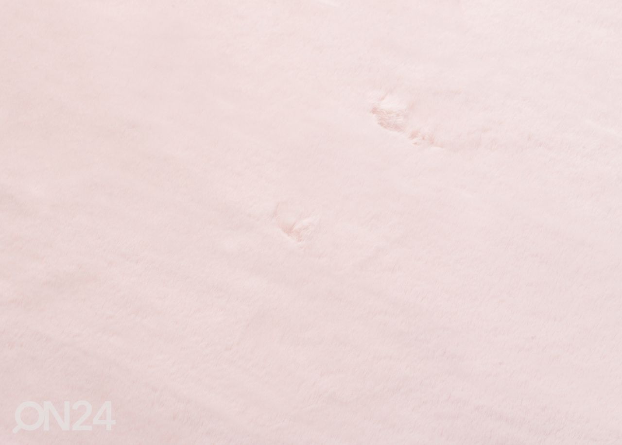 Vaip Rabbit fur 80x150 cm, roosa suurendatud
