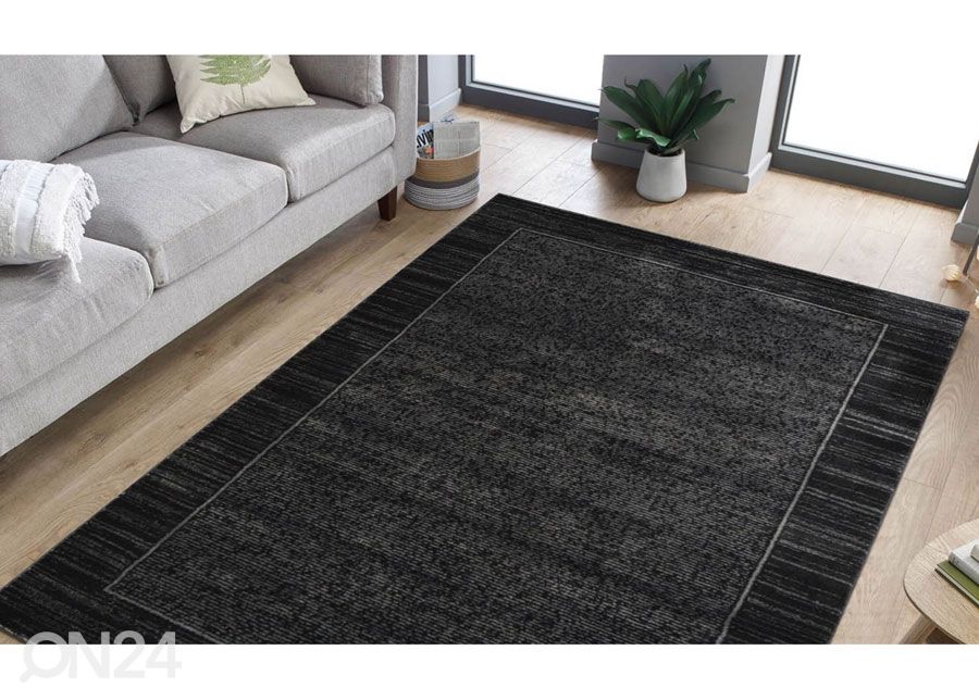 Vaip Sienna Black 120x160 cm suurendatud
