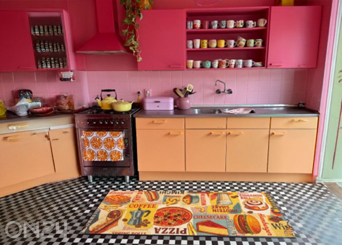 Vaip Snack Attack 75x190 cm suurendatud