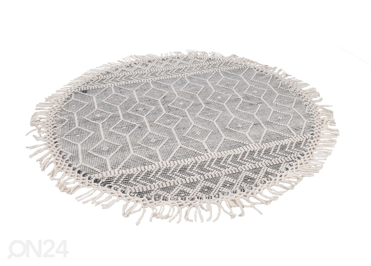 Vaip Tom Tailor Colored Macrame Ø140 cm hall suurendatud