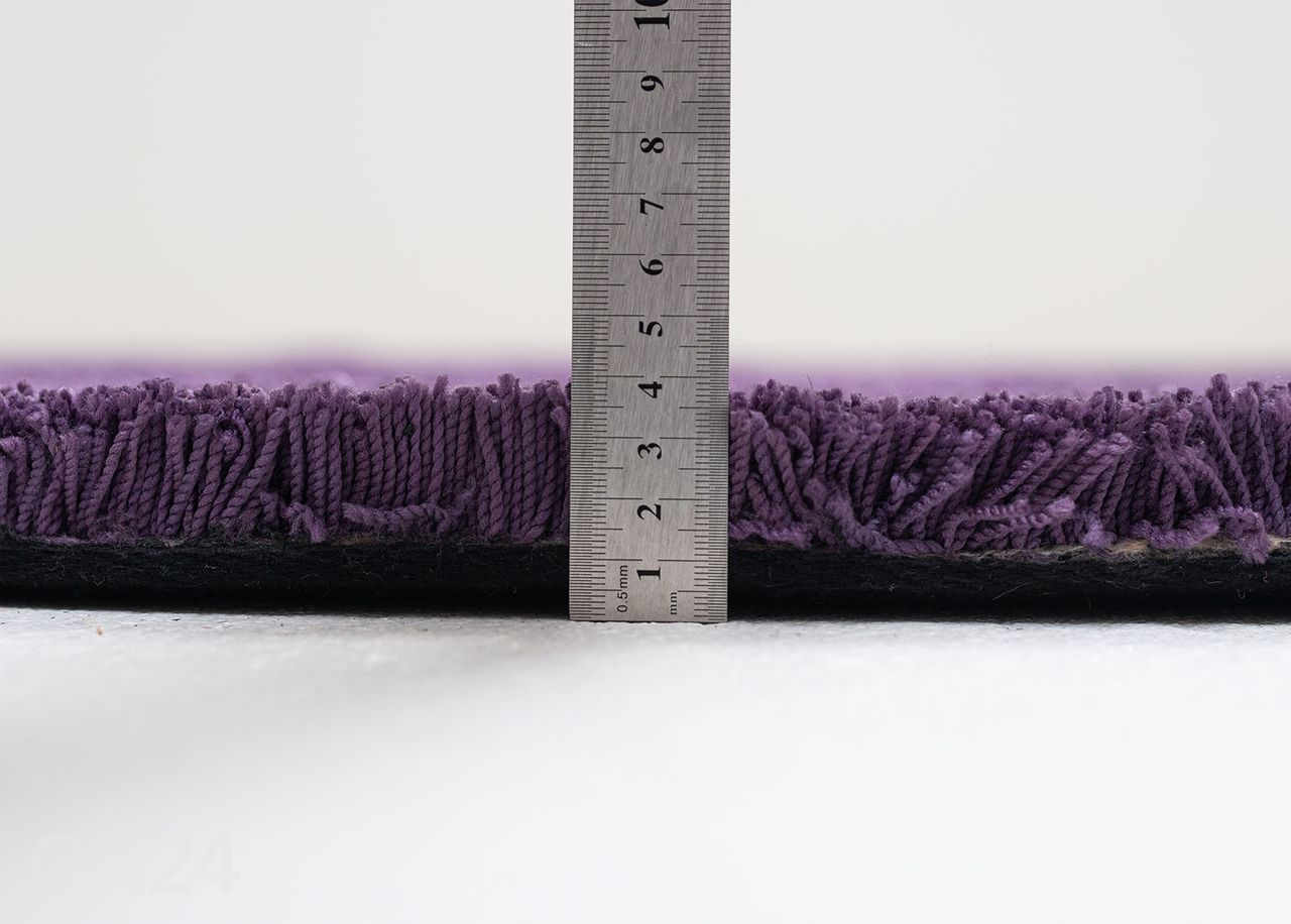 Vaip Tom Tailor Cozy Ø140 cm lilla suurendatud