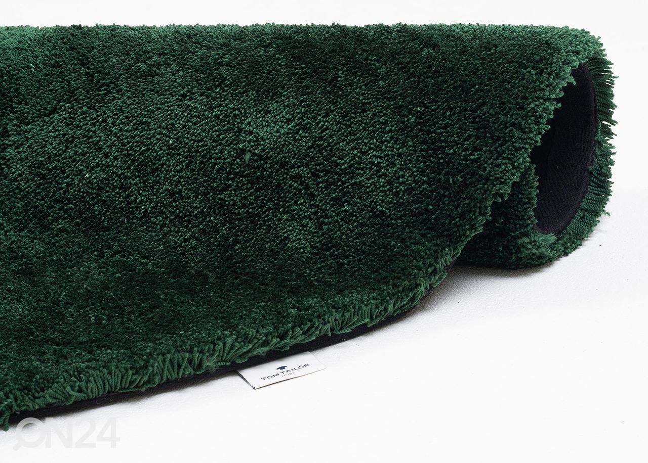 Vaip Tom Tailor Cozy Ø140 cm roheline suurendatud