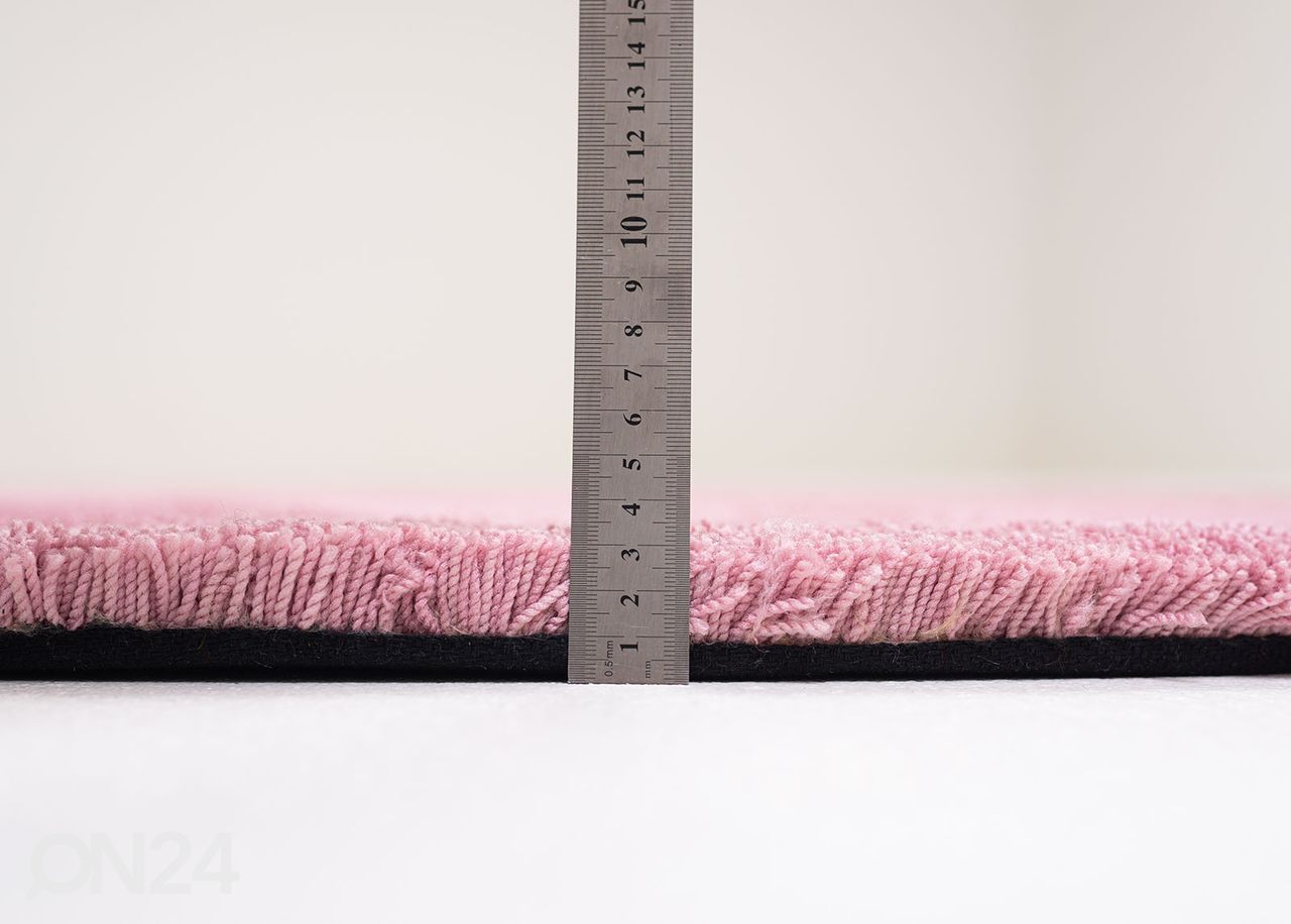 Vaip Tom Tailor Cozy Ø140 cm roosa suurendatud