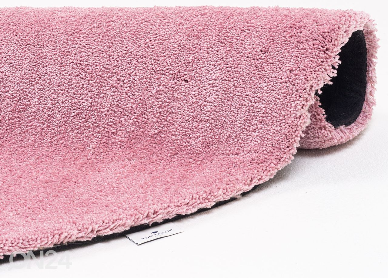 Vaip Tom Tailor Cozy Ø140 cm roosa suurendatud