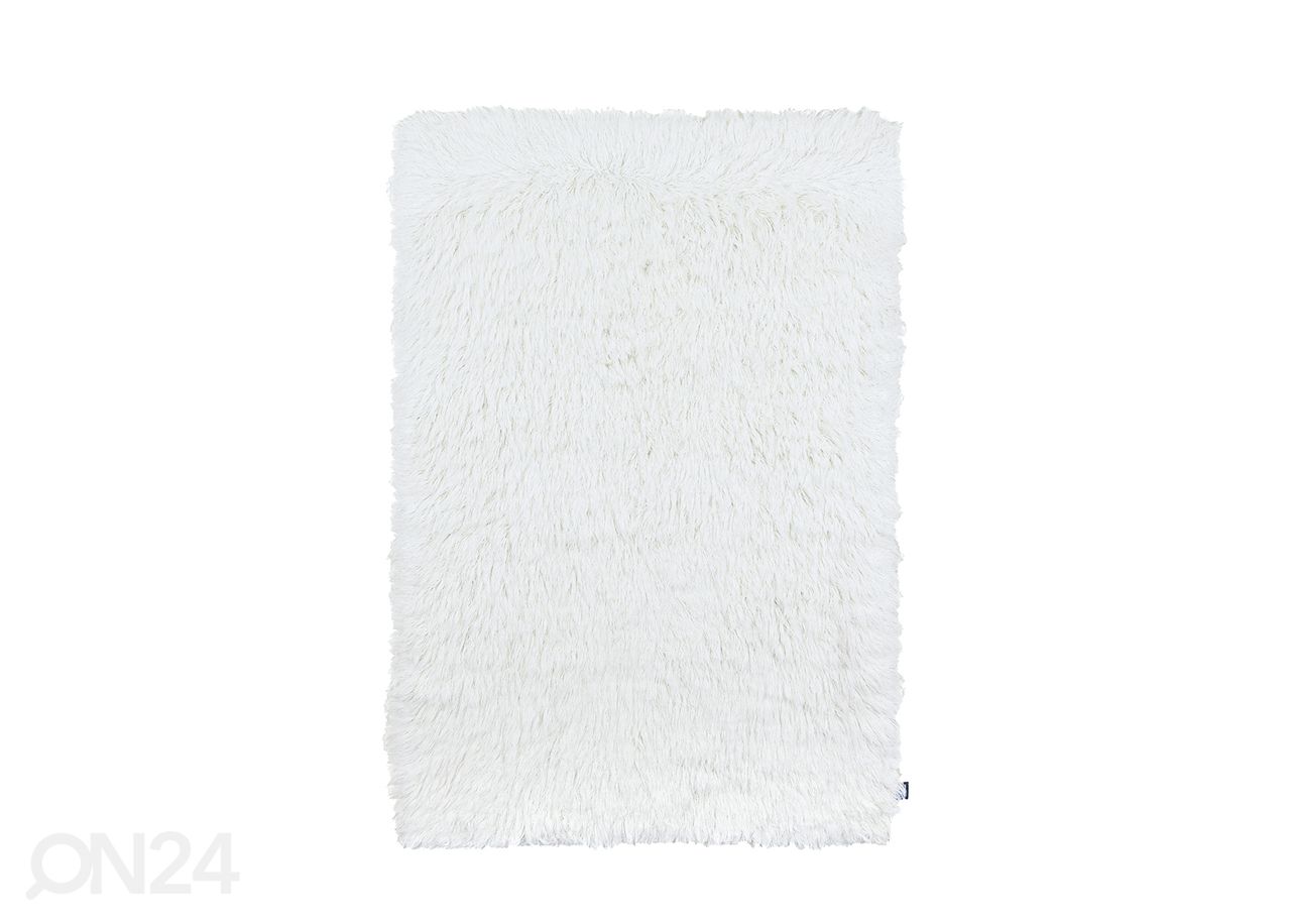 Vaip Tom Tailor Fluffy Uni 140x190 cm, valge suurendatud