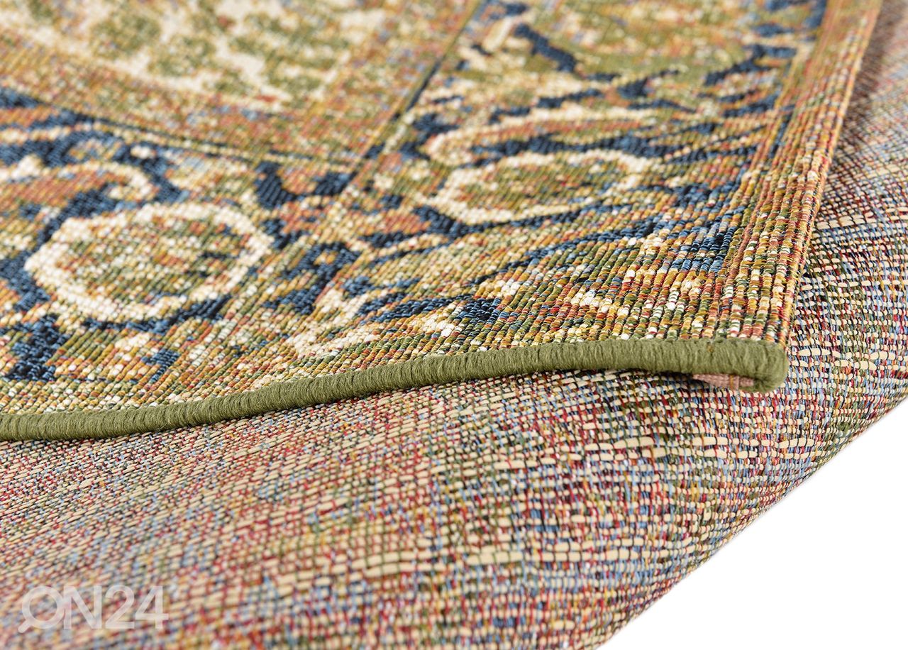 Vaip Tom Tailor Funky Outdoor Orient, 80x165 cm roheline suurendatud