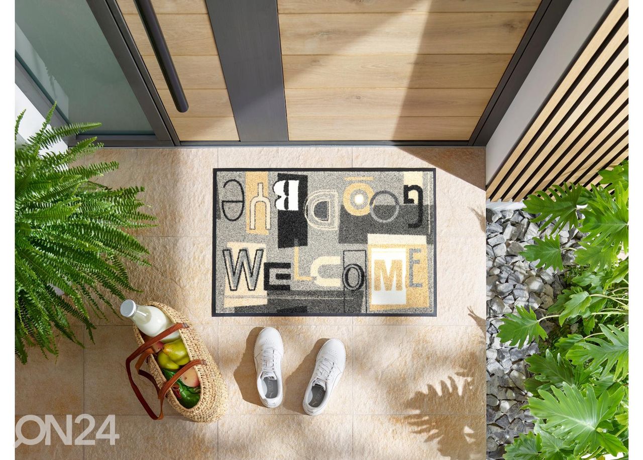 Vaip Welcome Goodbye 50x75 cm suurendatud