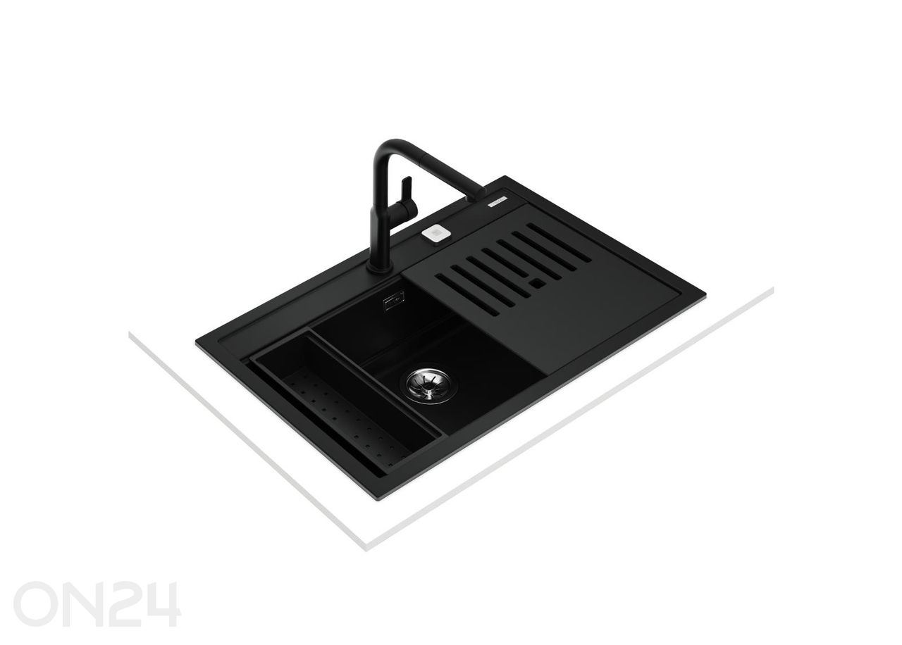 Valamu Teka Nova 80 WS-TG 1B, must suurendatud