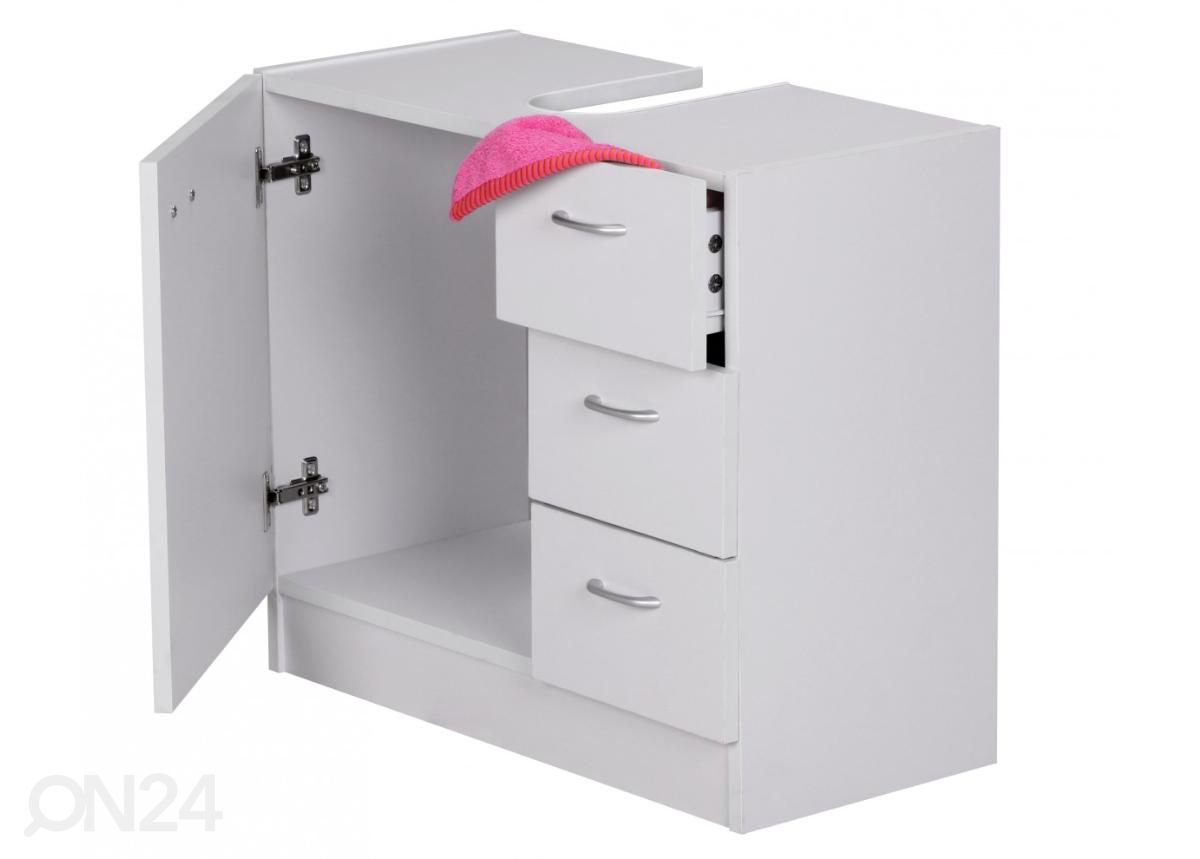 Valamukapp 63 cm, valge suurendatud