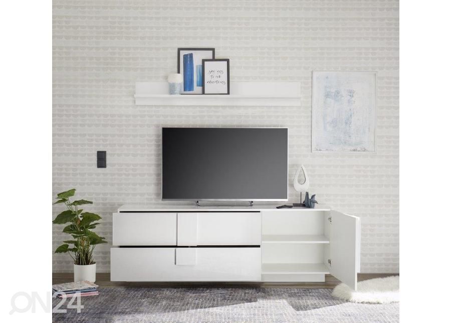 Valge TV-alus Jupiter 182cm suurendatud