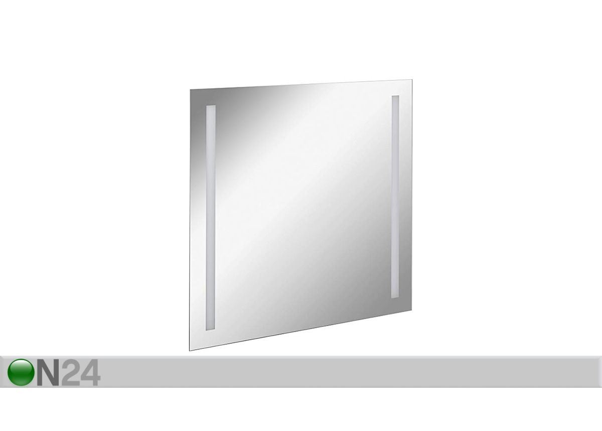 Valgustiga peegel Lima 80x75 cm suurendatud