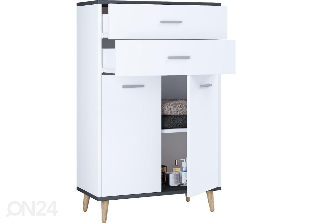 Vannitoakapp / kummut Landos 60 cm suurendatud