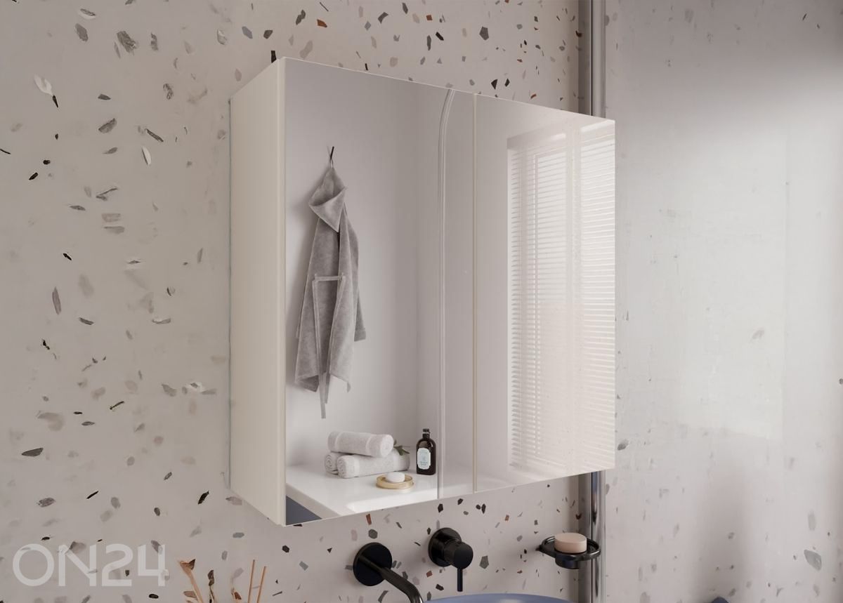 Vannitoakapp peegliga suurendatud