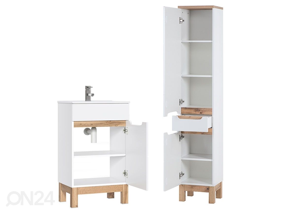 Vannitoakomplekt suurendatud