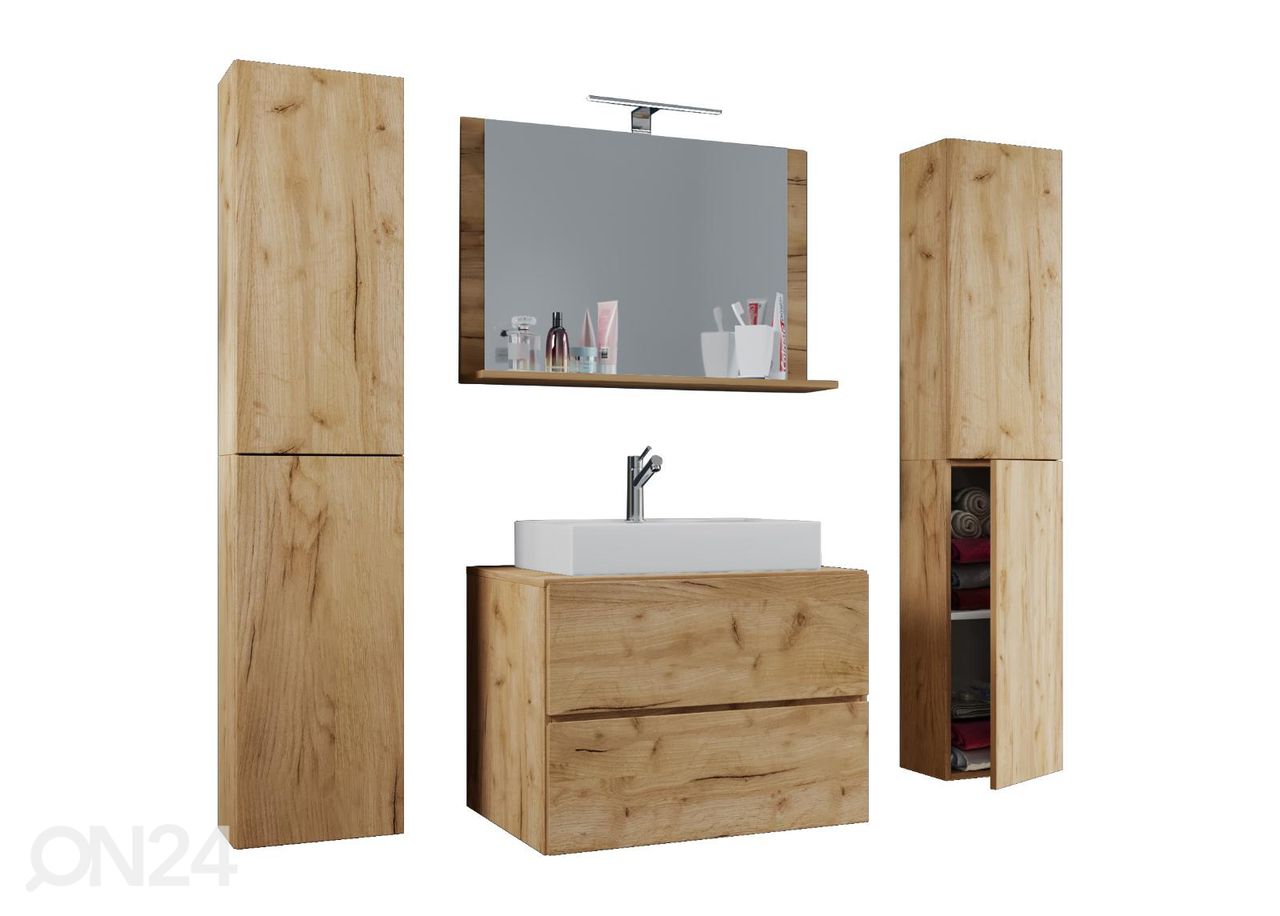 Vannitoakomplekt Lendas M kappidega 60 cm suurendatud