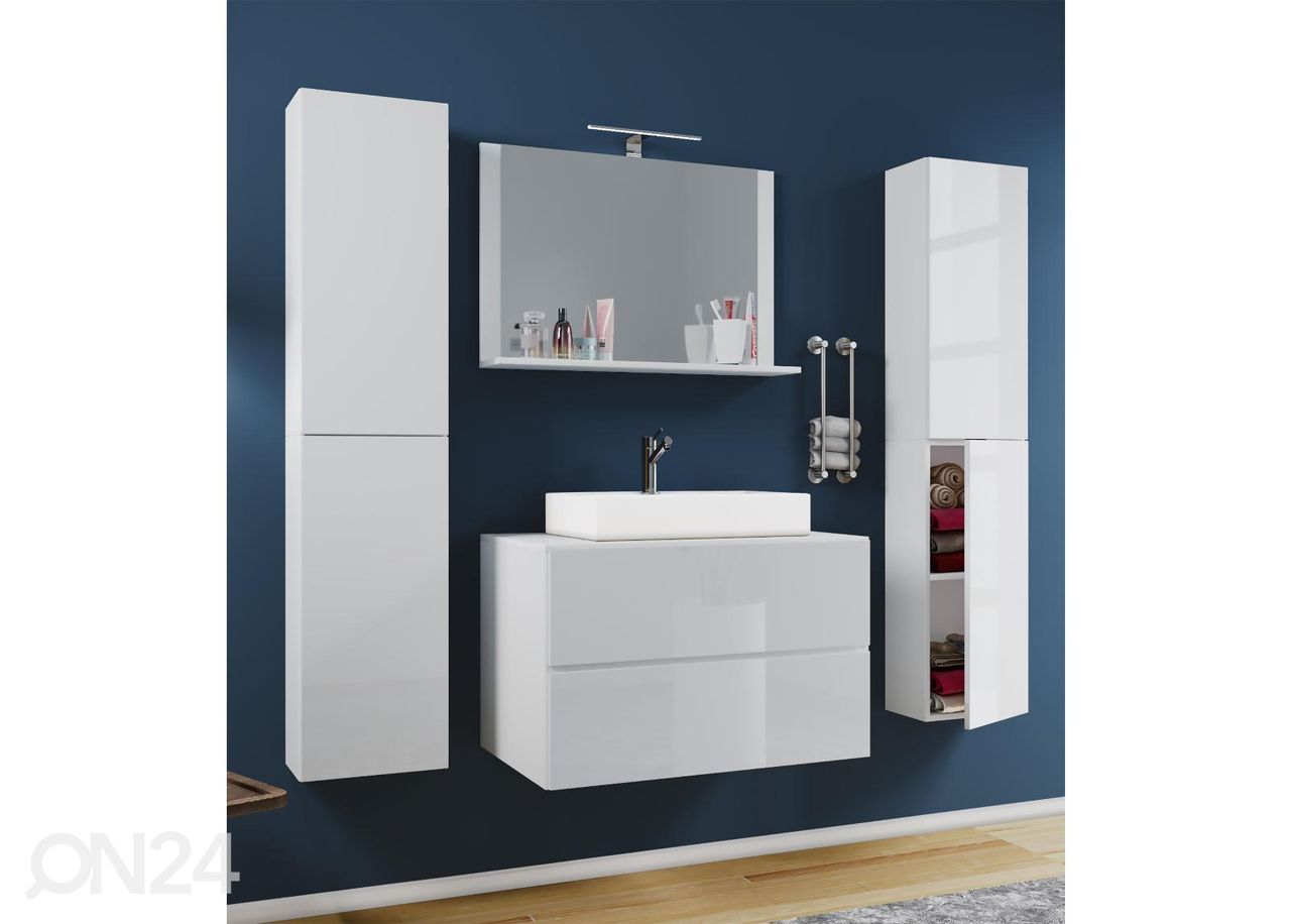 Vannitoakomplekt Lendas M kappidega 60 cm suurendatud