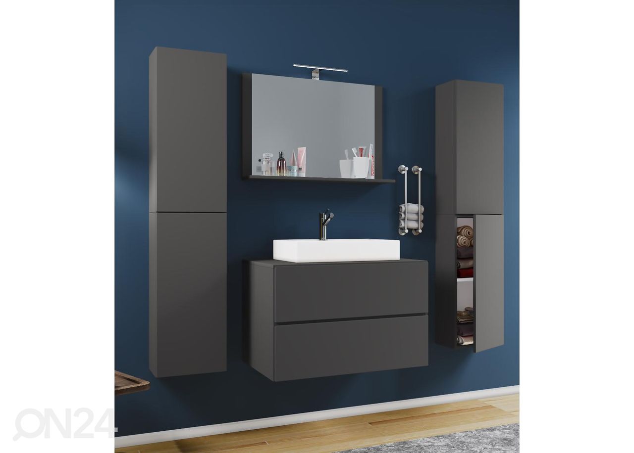 Vannitoakomplekt Lendas M kappidega 60 cm suurendatud