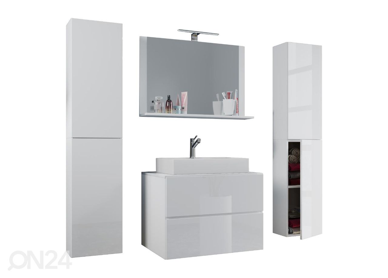 Vannitoakomplekt Lendas M kappidega 60 cm suurendatud