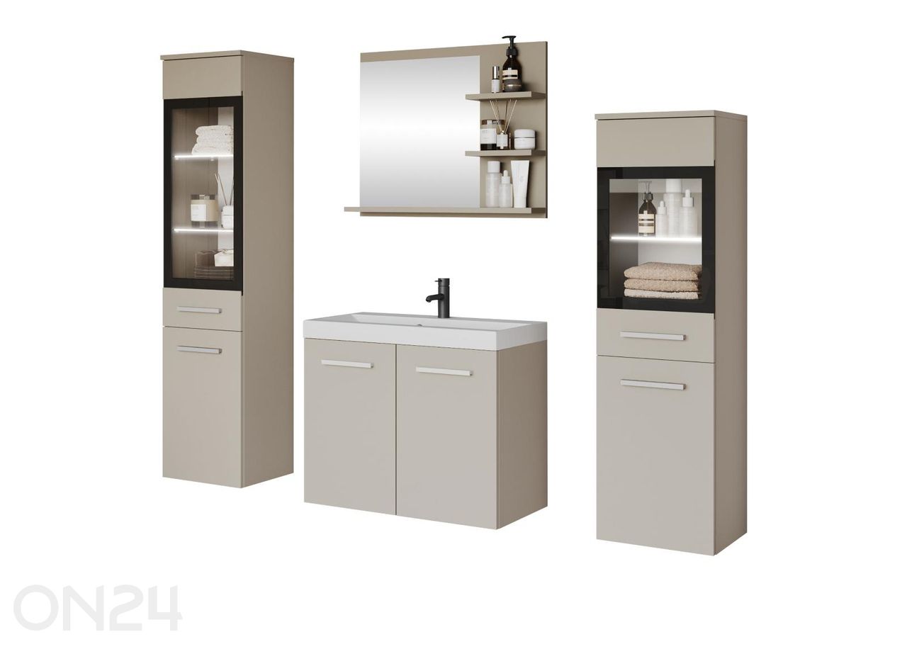 Vannitoakomplekt Madrit I + LED suurendatud