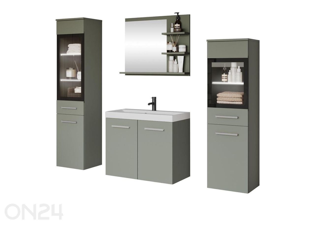 Vannitoakomplekt Madrit I + LED suurendatud