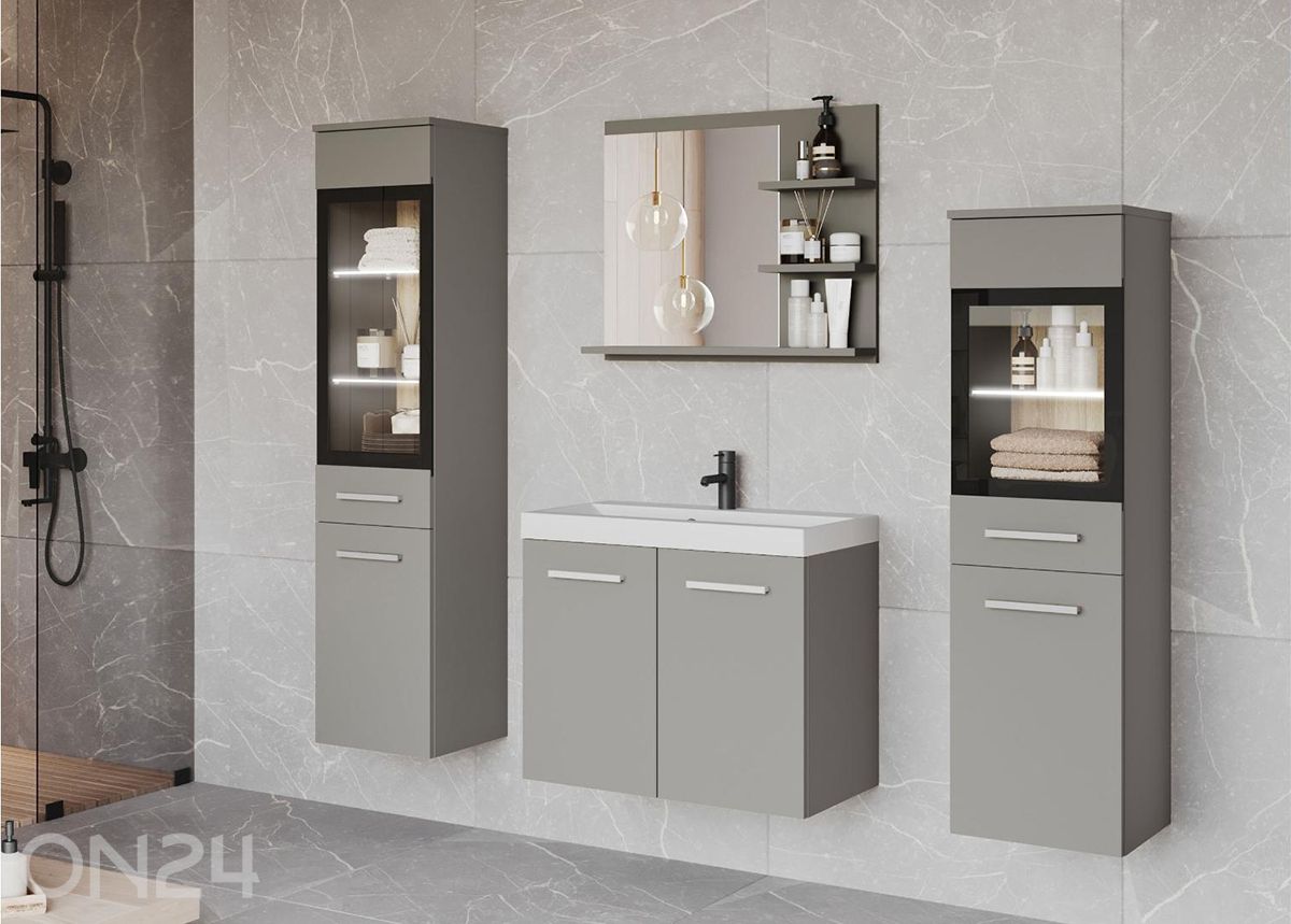 Vannitoakomplekt Madrit I + LED suurendatud