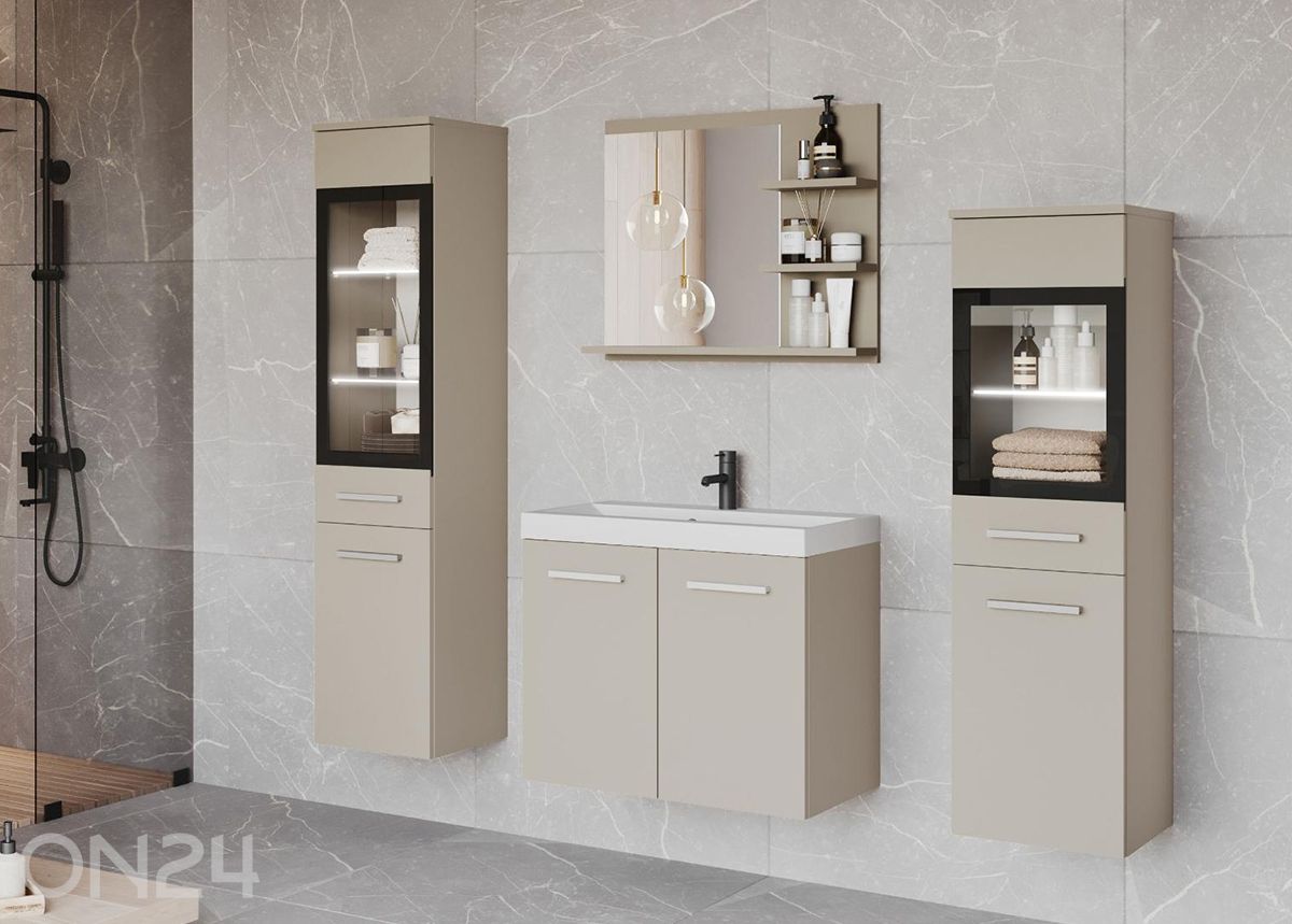 Vannitoakomplekt Madrit I + LED suurendatud