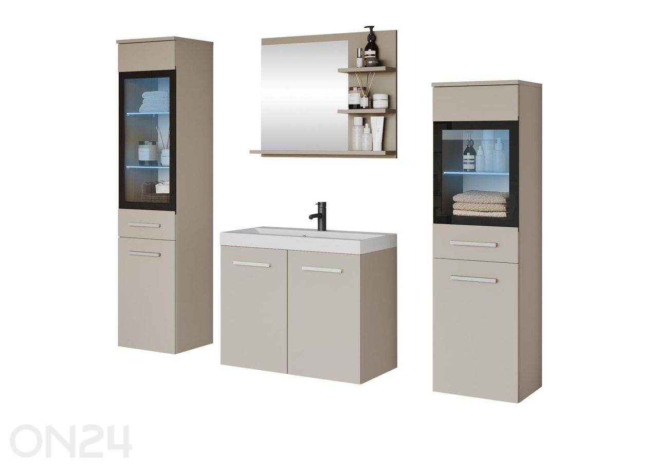 Vannitoakomplekt Madrit I + LED suurendatud