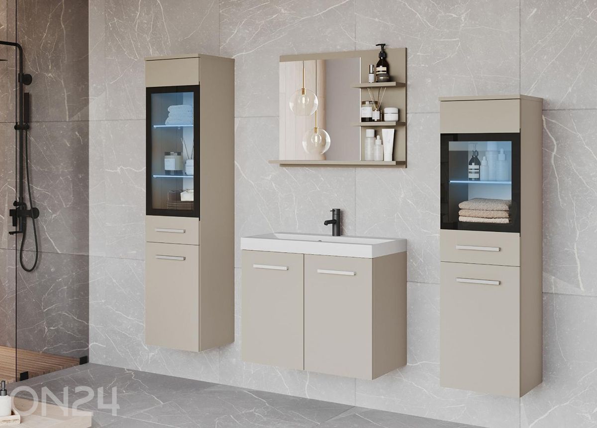 Vannitoakomplekt Madrit I + LED suurendatud