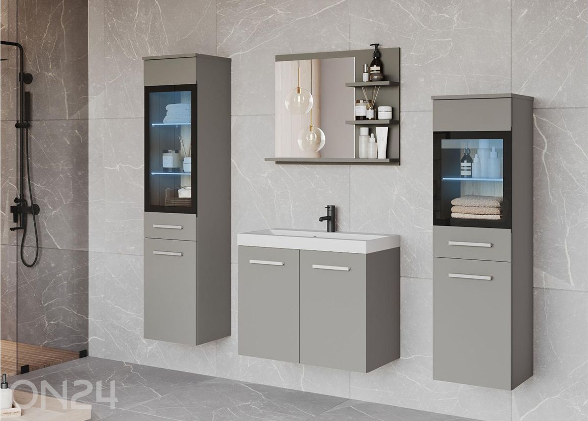 Vannitoakomplekt Madrit I + LED suurendatud