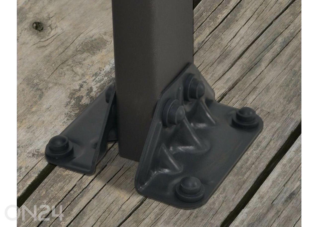 Varikatus terrassile Feria 3x3 m suurendatud