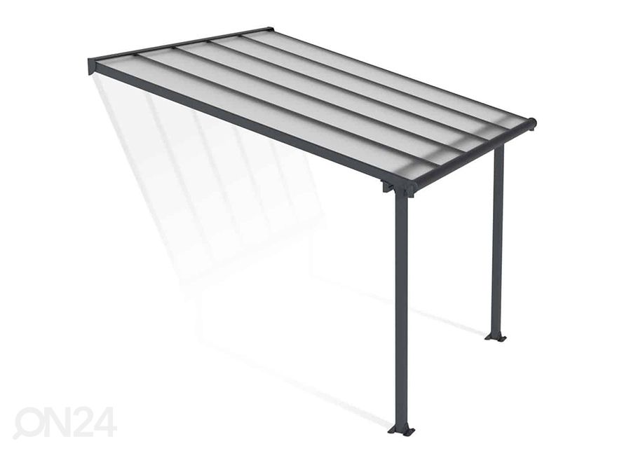 Varikatus terrassile Olympia 3x3,05 m suurendatud