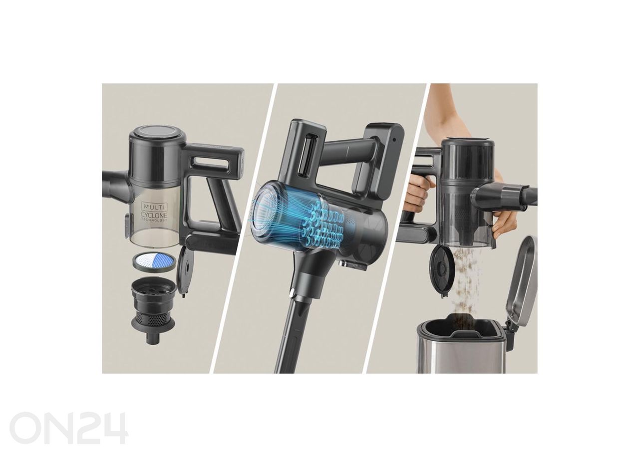 Varstolmuimeja 2in1 Sencor SVC7221BK suurendatud