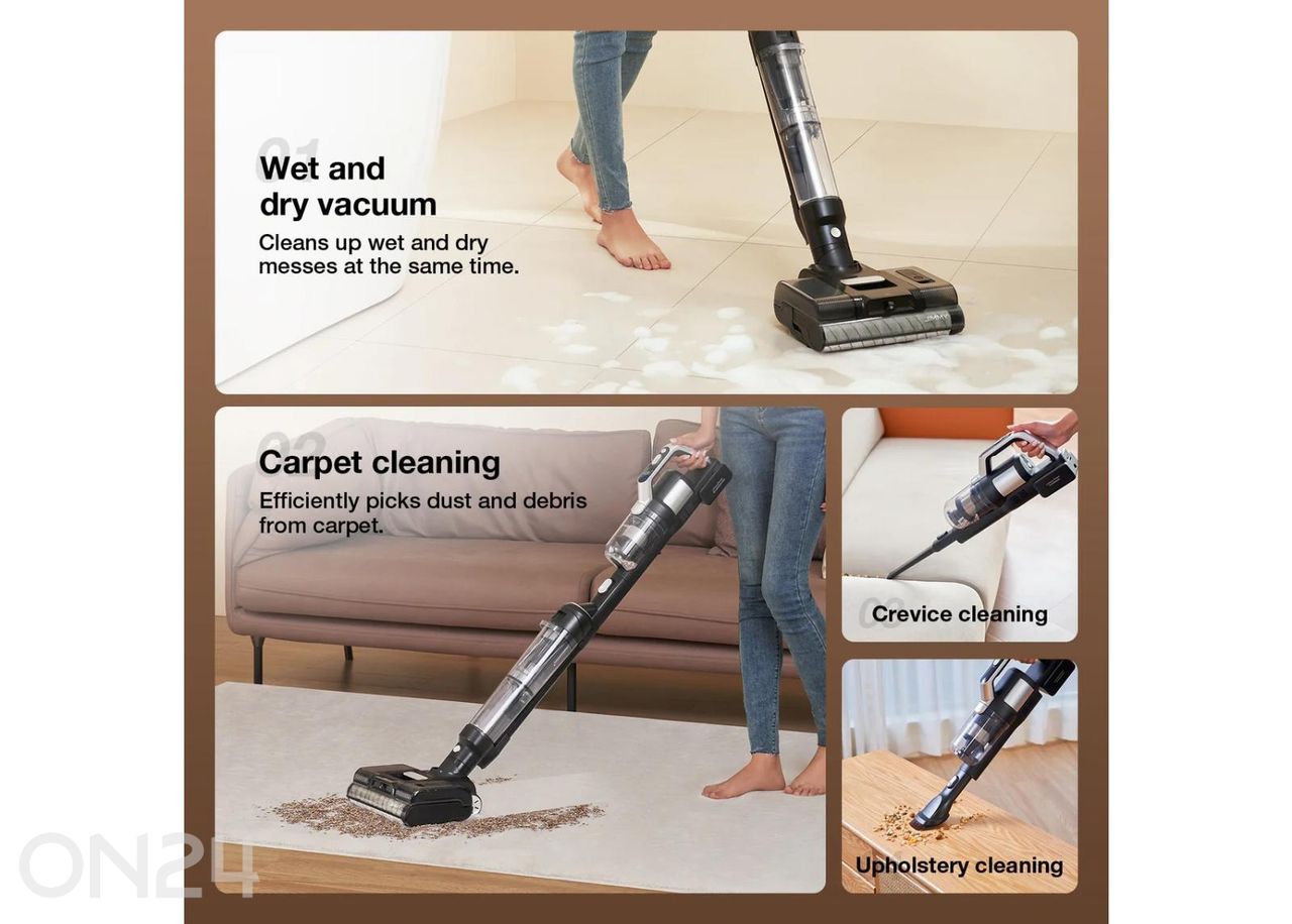 Varstolmuimeja Jimmy PW11 - märg ja kuiv puhastus suurendatud