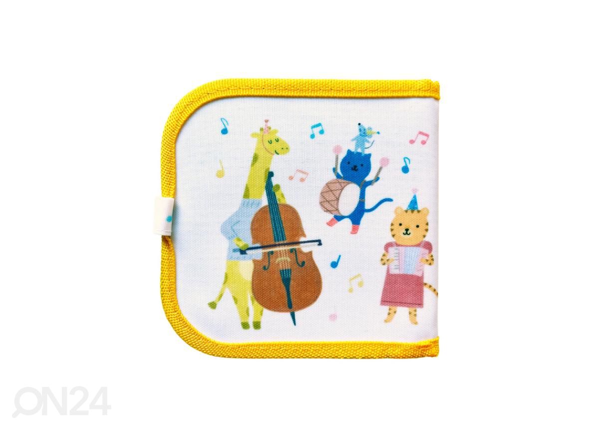 Värviraamat tolmuvabade kriitidega Jaq Jaq Bird Lõvi 15x15 cm suurendatud