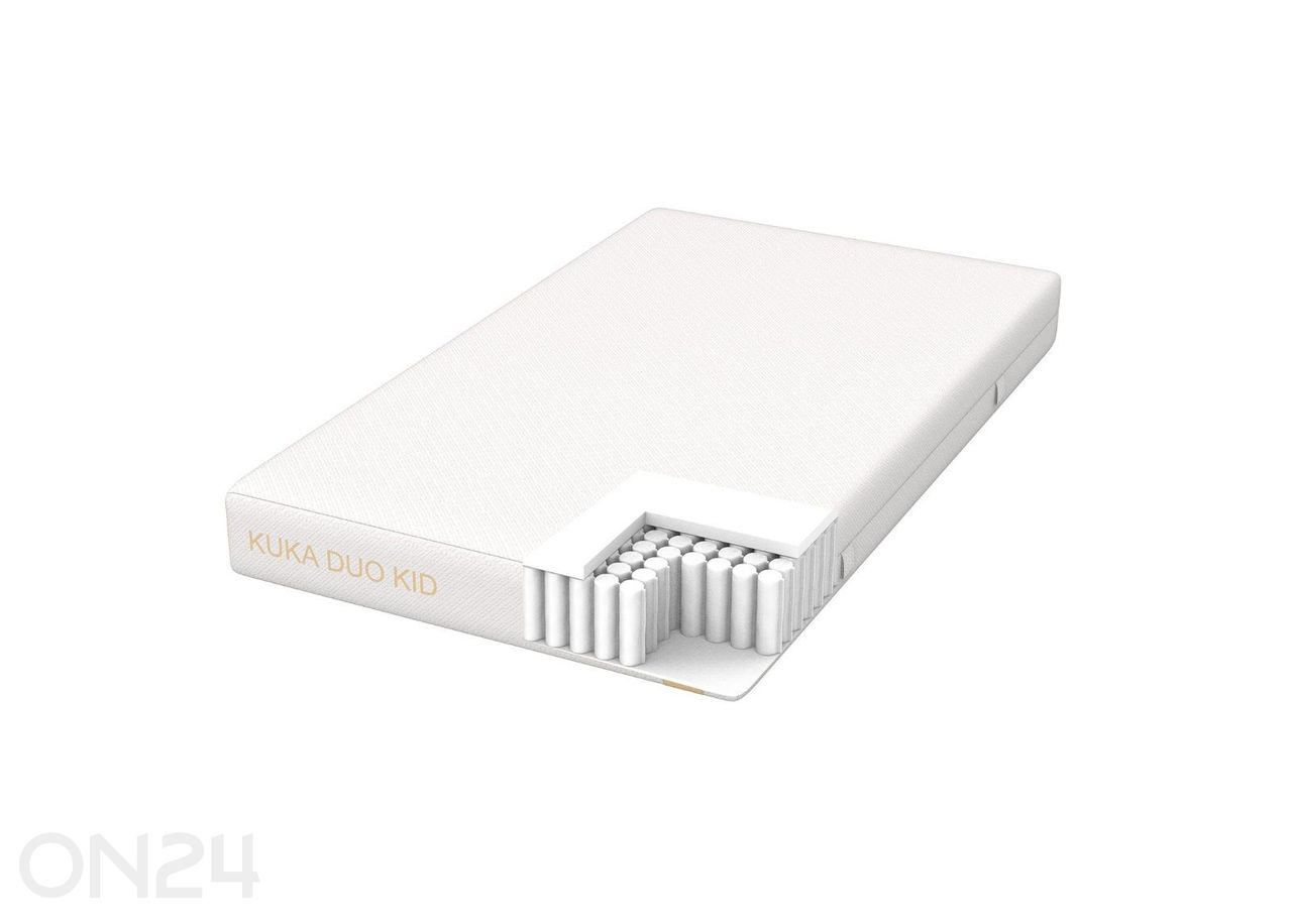 Vedrumadrats Kuka Duo Kid 90x200xH15 cm suurendatud